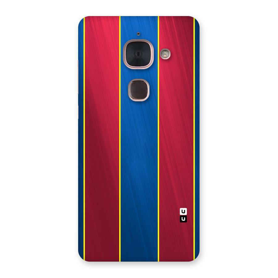 Premium Vertical Stripes Back Case for Le Max 2