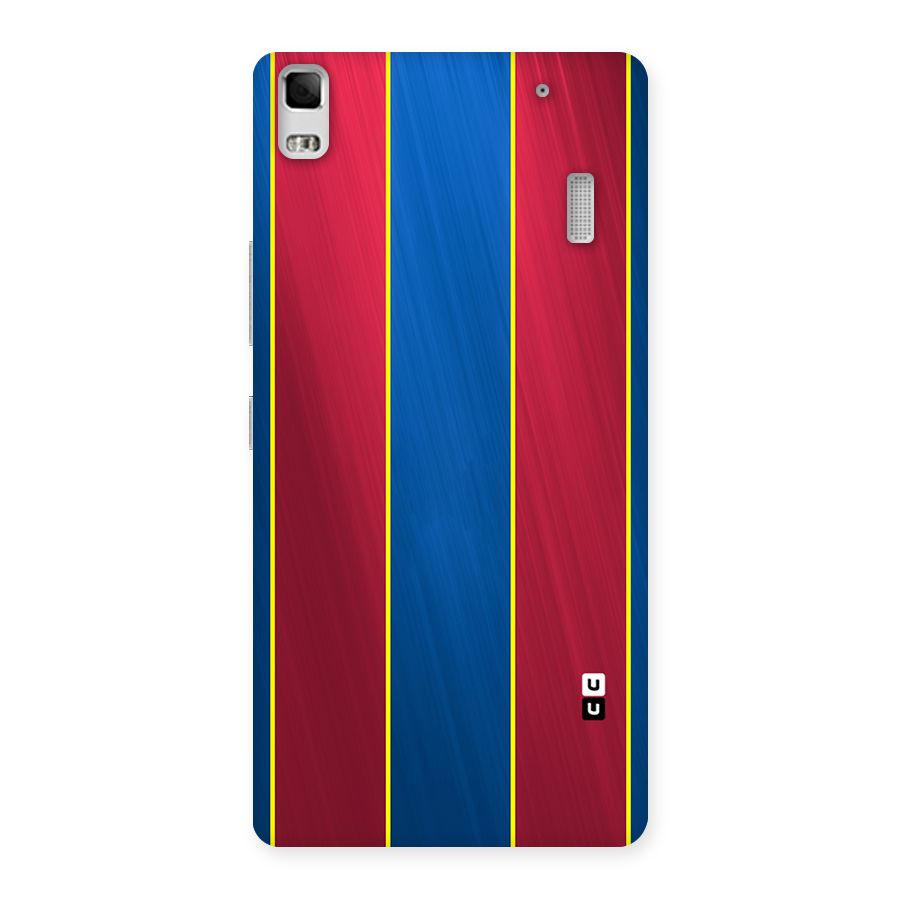 Premium Vertical Stripes Back Case for Lenovo K3 Note