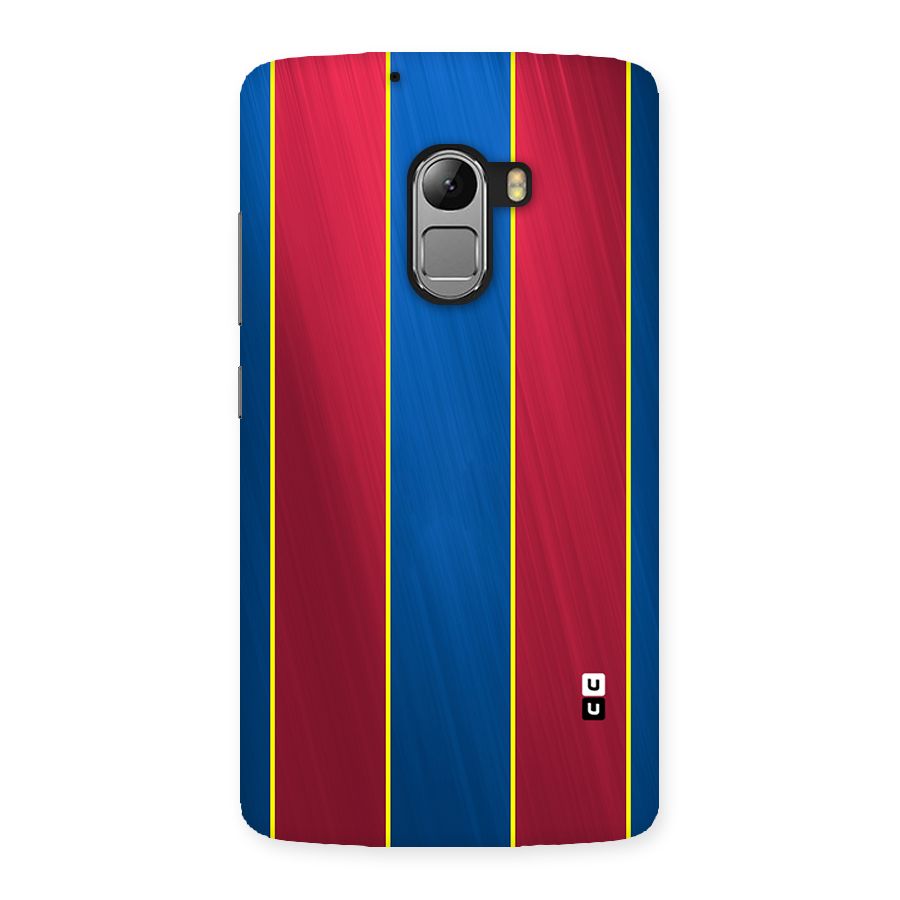 Premium Vertical Stripes Back Case for Lenovo K4 Note