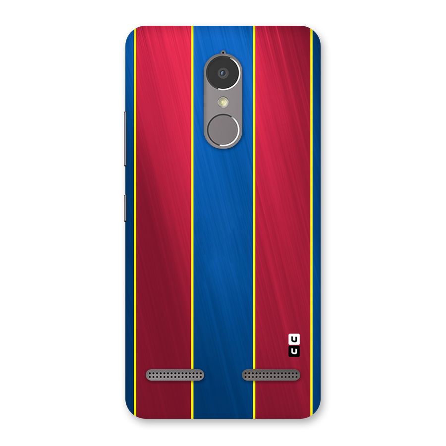 Premium Vertical Stripes Back Case for Lenovo K6