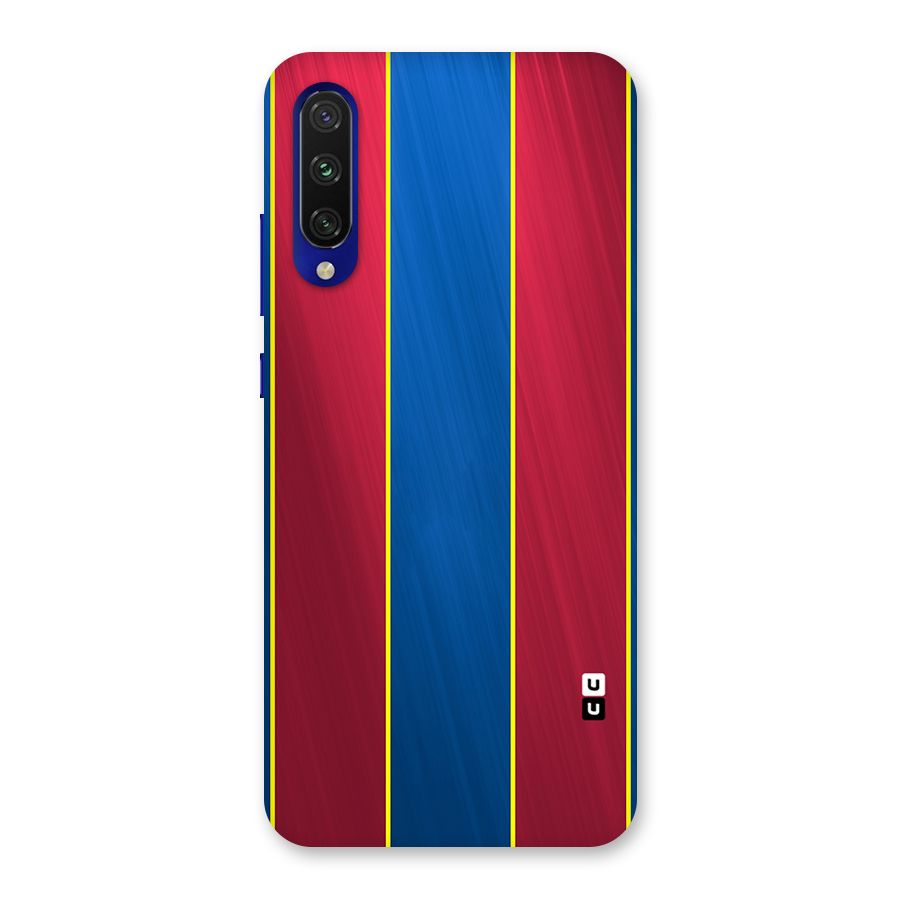 Premium Vertical Stripes Back Case for Mi A3