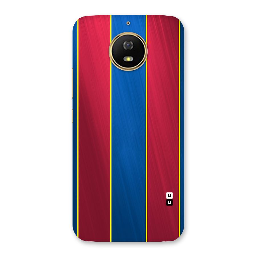 Premium Vertical Stripes Back Case for Moto G5s
