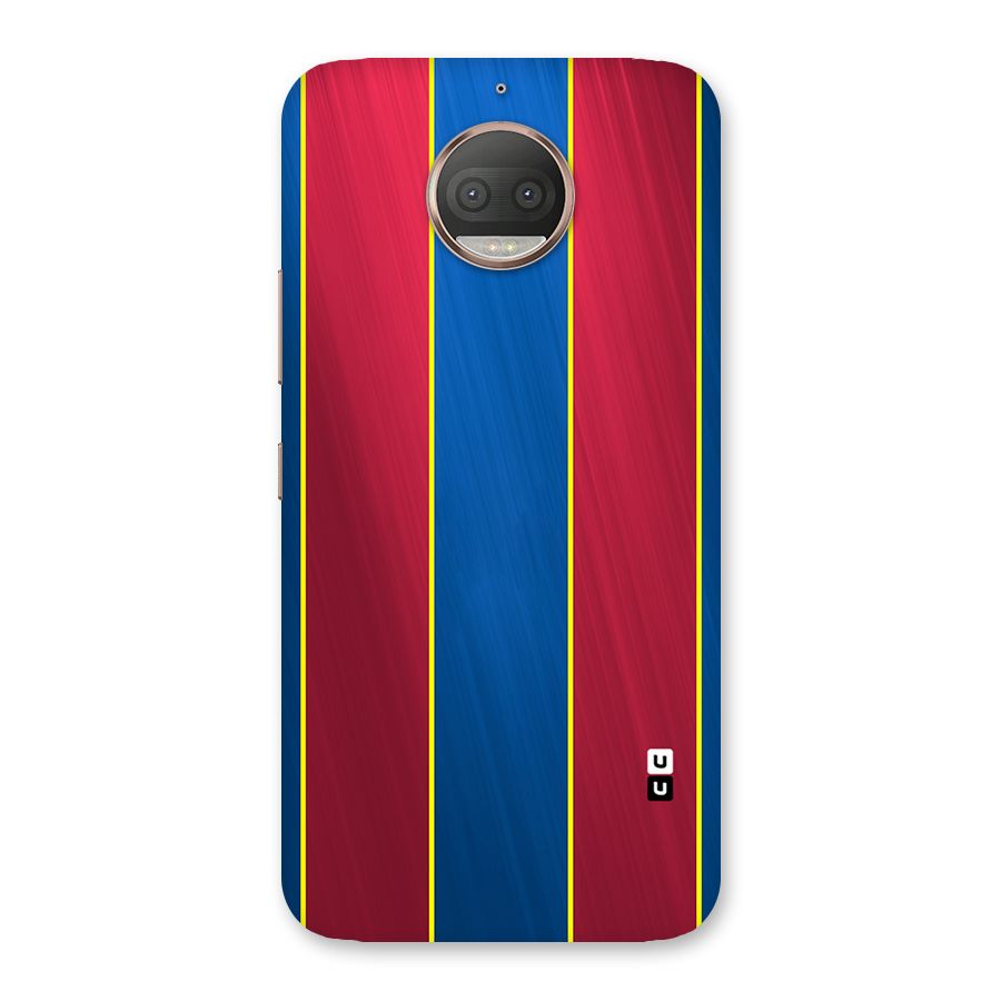 Premium Vertical Stripes Back Case for Moto G5s Plus