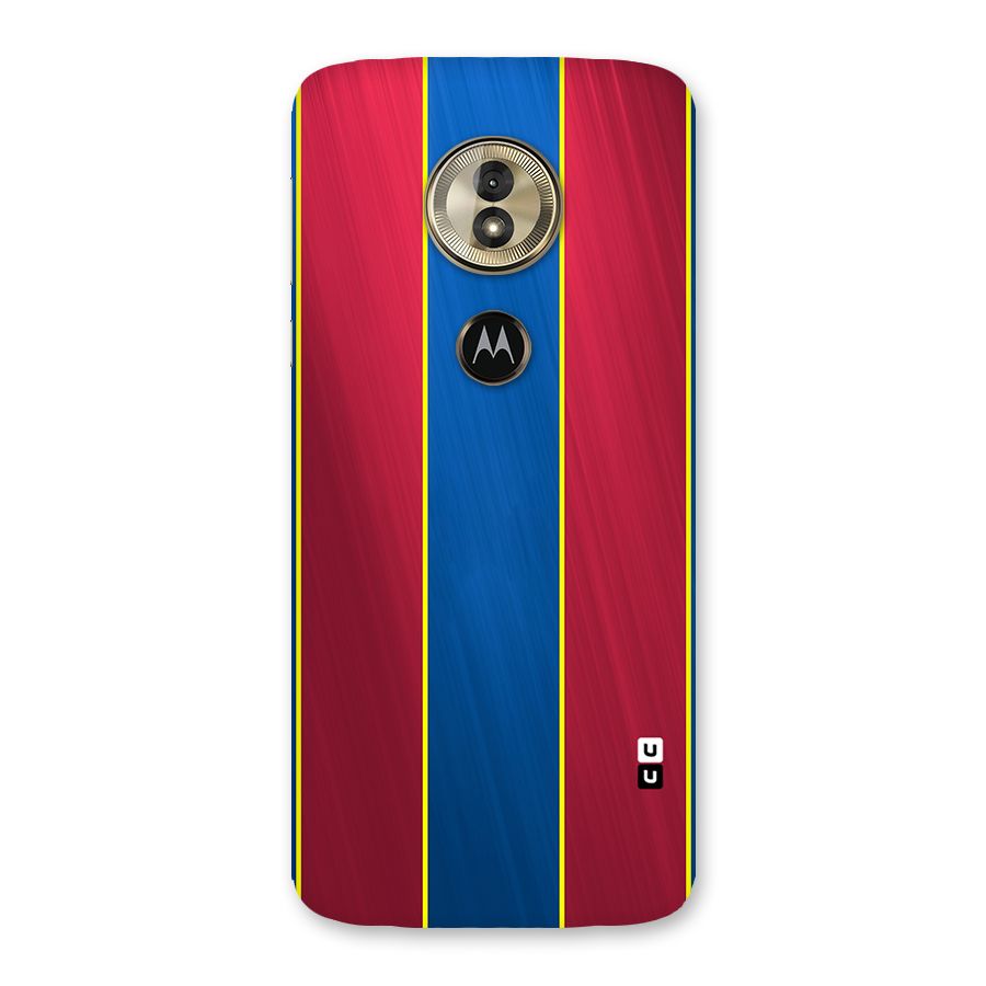 Premium Vertical Stripes Back Case for Moto G6 Play