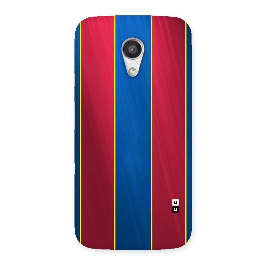 Premium Vertical Stripes Back Case for Moto G 2nd Gen