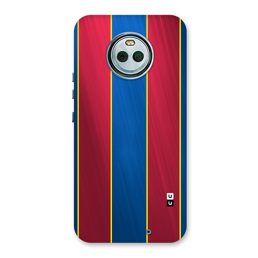 Premium Vertical Stripes Back Case for Moto X4