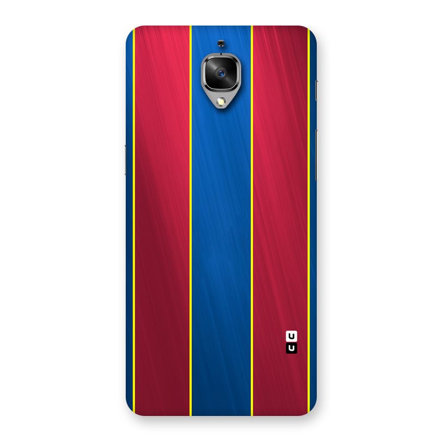 Premium Vertical Stripes Back Case for OnePlus 3