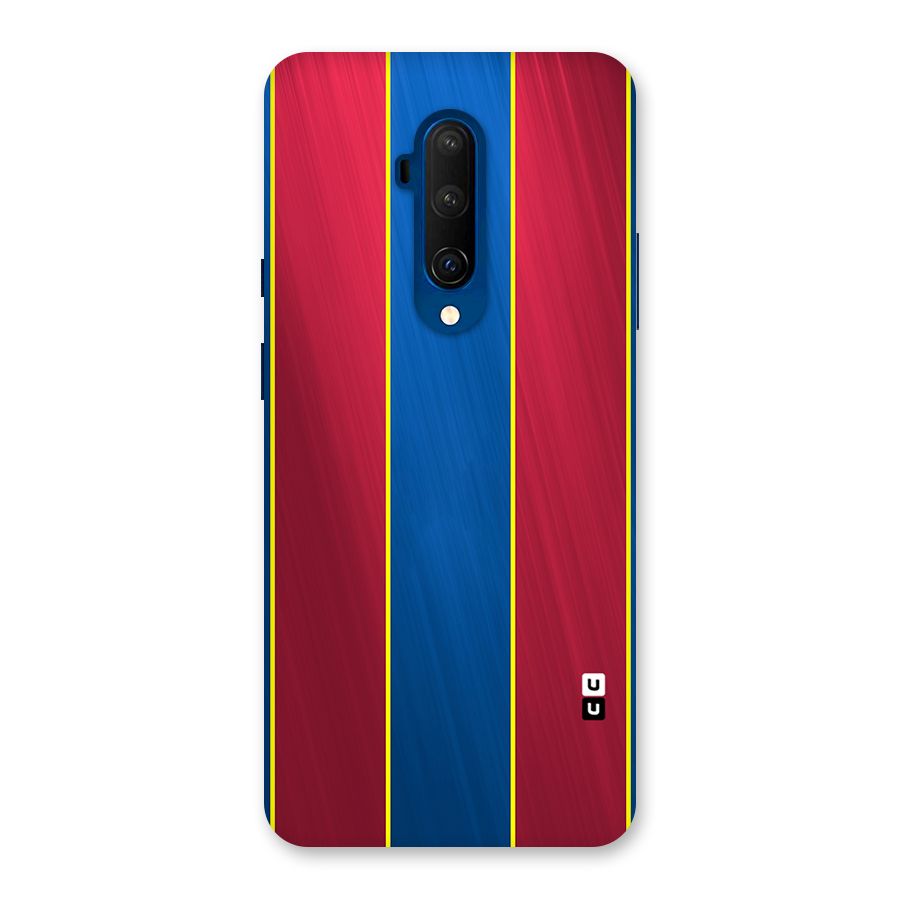 Premium Vertical Stripes Back Case for OnePlus 7T Pro