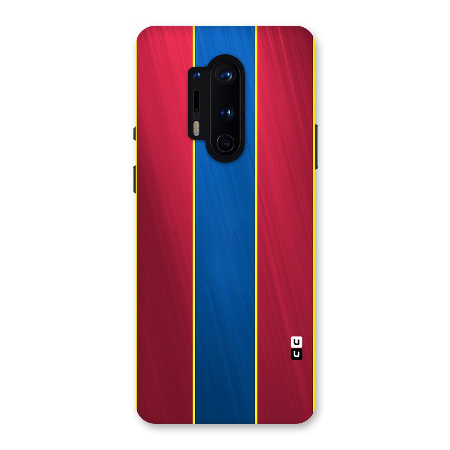 Premium Vertical Stripes Back Case for OnePlus 8 Pro