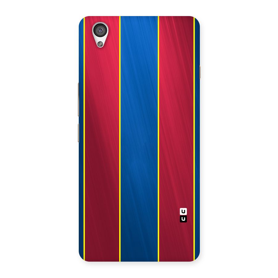 Premium Vertical Stripes Back Case for OnePlus X