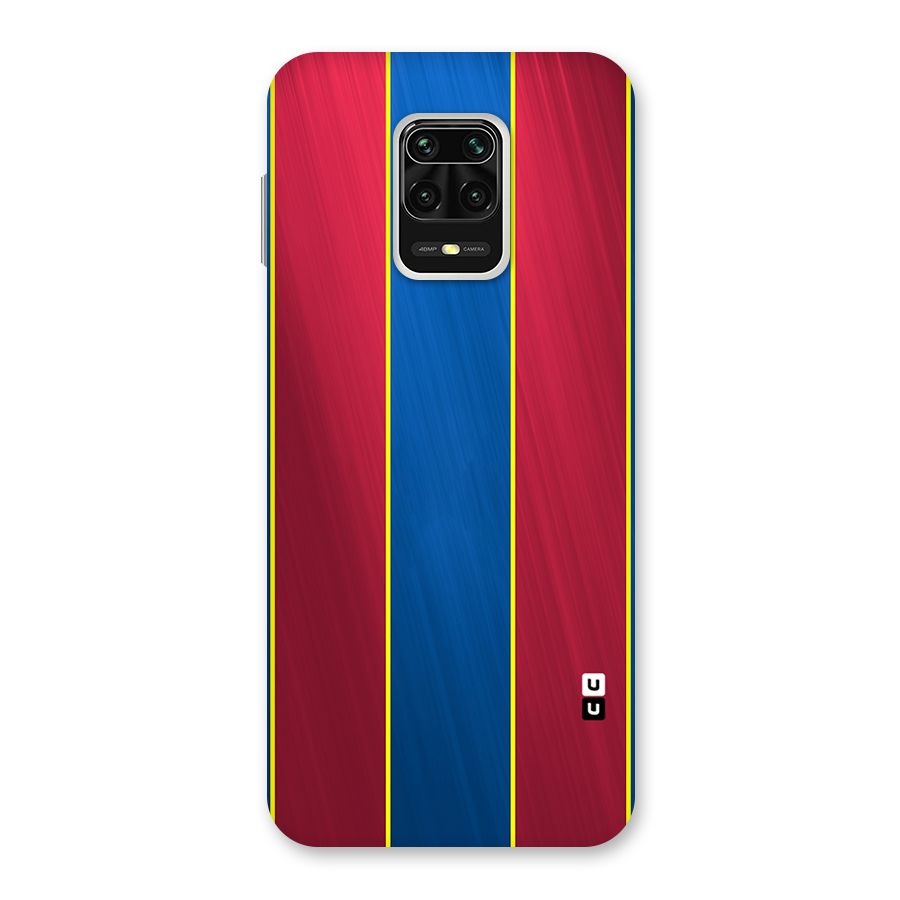 Premium Vertical Stripes Back Case for Poco M2 Pro
