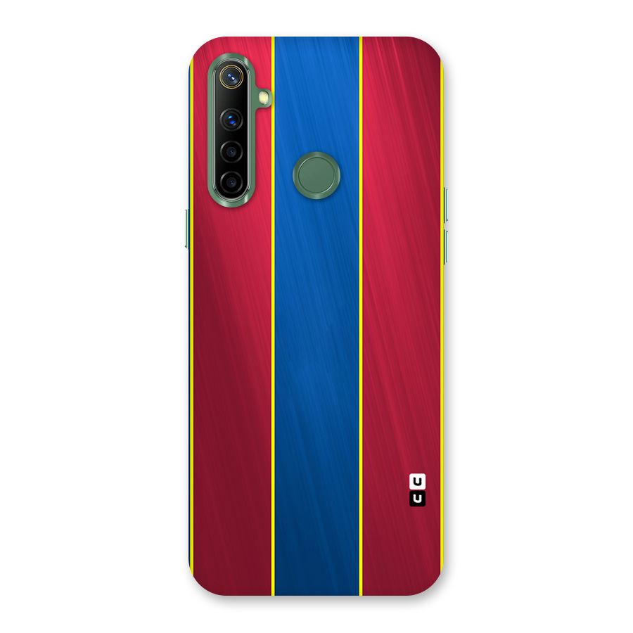 Premium Vertical Stripes Back Case for Realme Narzo 10