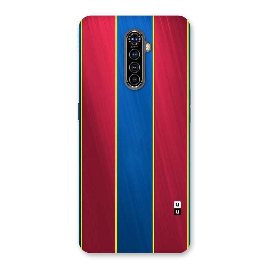 Premium Vertical Stripes Back Case for Realme X2 Pro