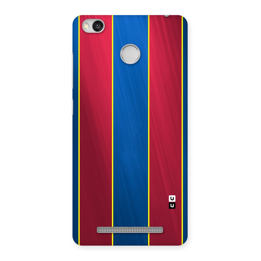 Premium Vertical Stripes Back Case for Redmi 3S Prime