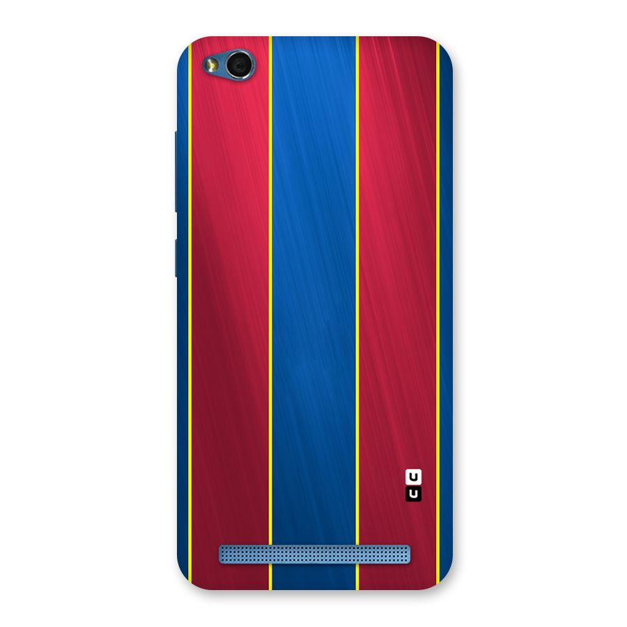 Premium Vertical Stripes Back Case for Redmi 5A