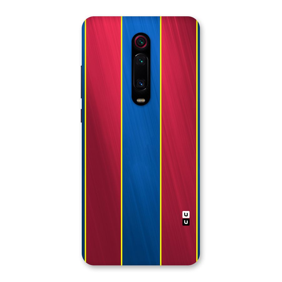 Premium Vertical Stripes Back Case for Redmi K20