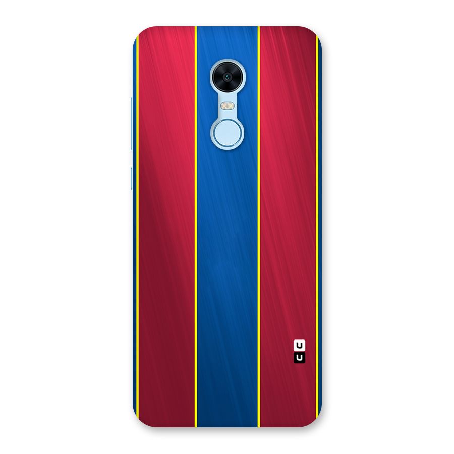 Premium Vertical Stripes Back Case for Redmi Note 5