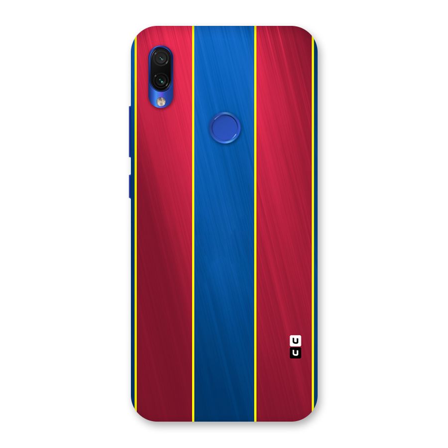 Premium Vertical Stripes Back Case for Redmi Note 7S