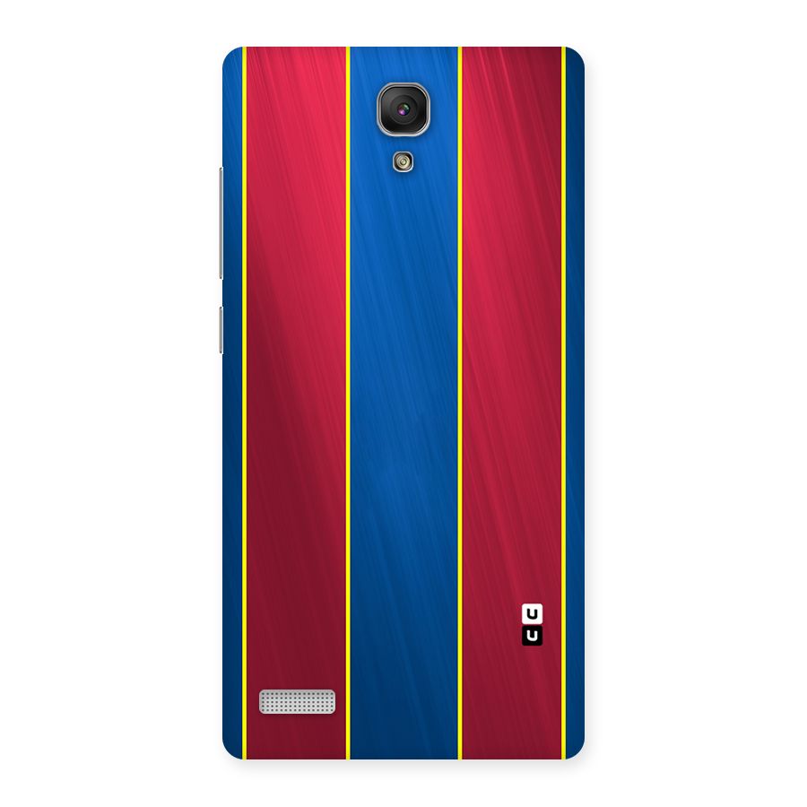 Premium Vertical Stripes Back Case for Redmi Note Prime