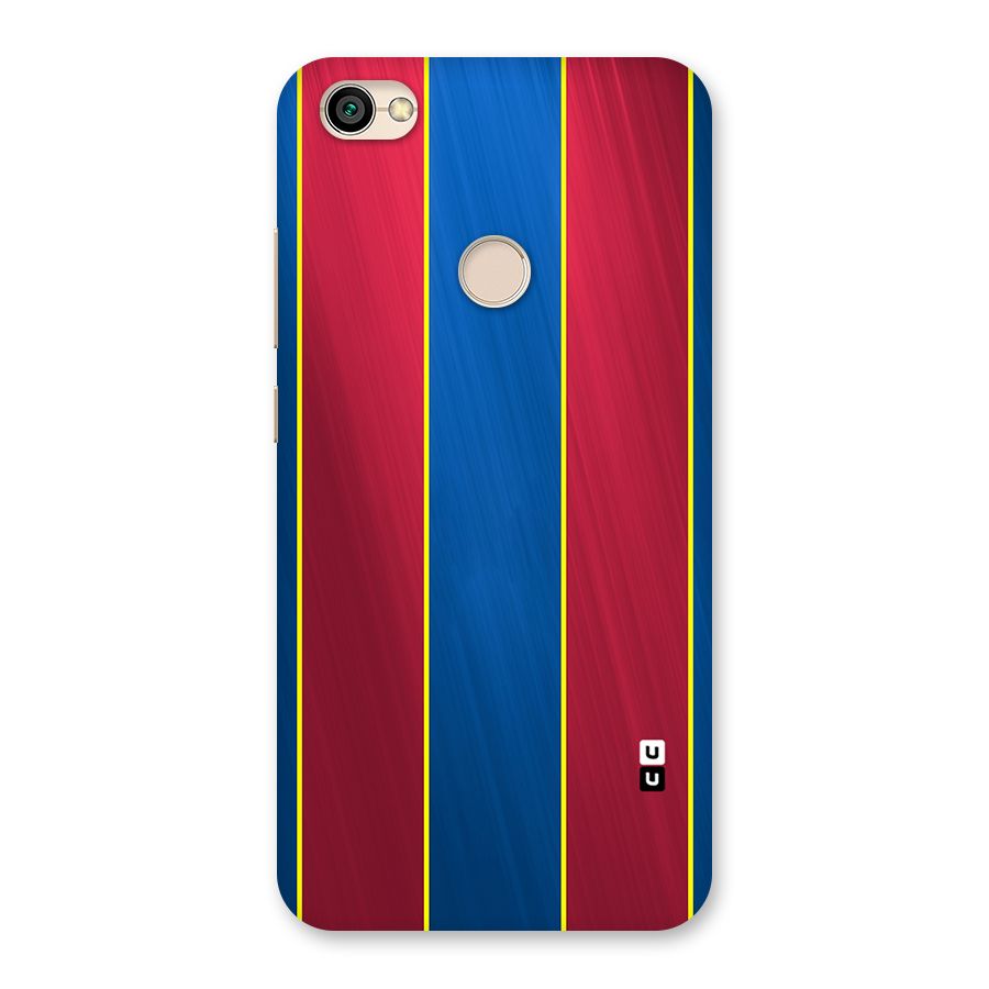 Premium Vertical Stripes Back Case for Redmi Y1 2017