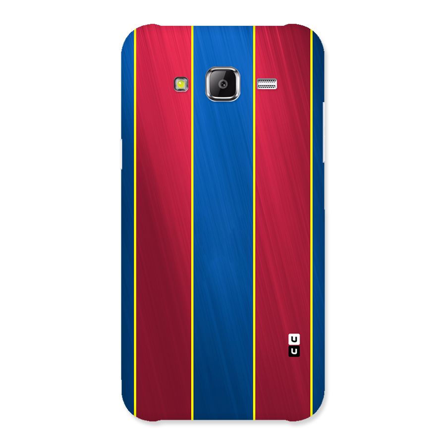 Premium Vertical Stripes Back Case for Samsung Galaxy J2 Prime