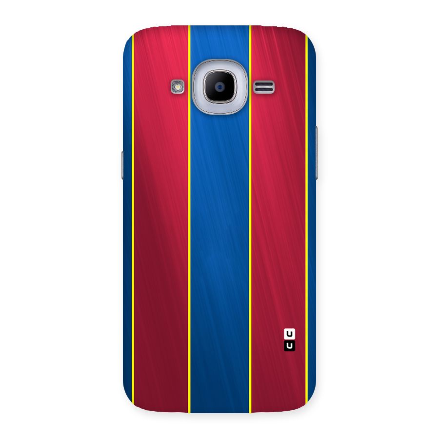 Premium Vertical Stripes Back Case for Samsung Galaxy J2 Pro