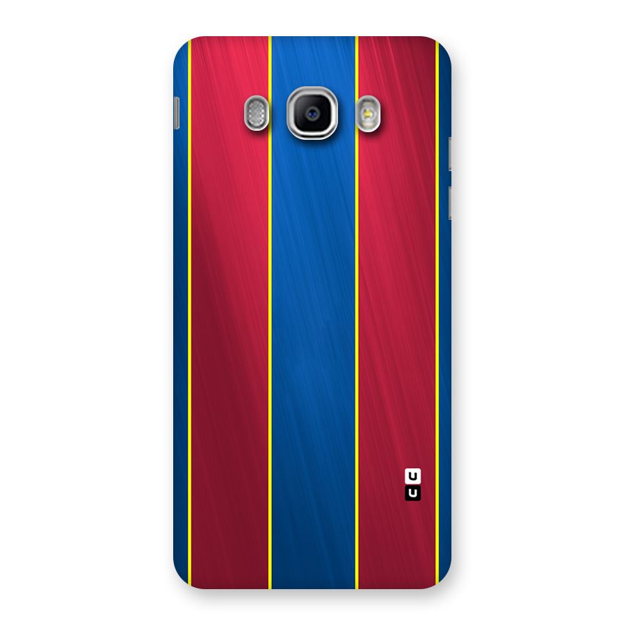 Premium Vertical Stripes Back Case for Samsung Galaxy J5 2016