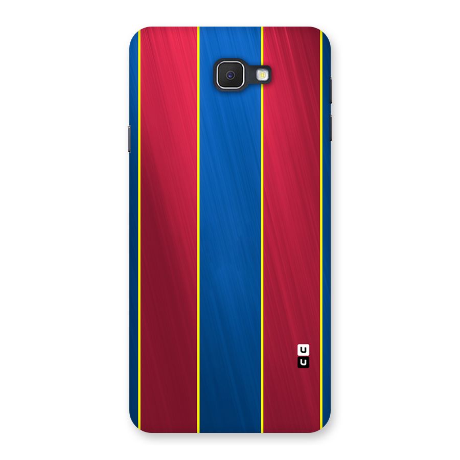 Premium Vertical Stripes Back Case for Samsung Galaxy J7 Prime