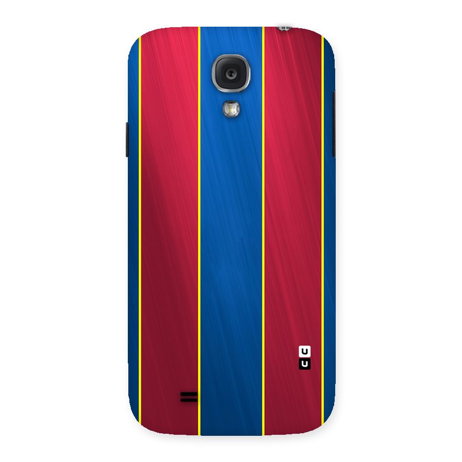 Premium Vertical Stripes Back Case for Samsung Galaxy S4