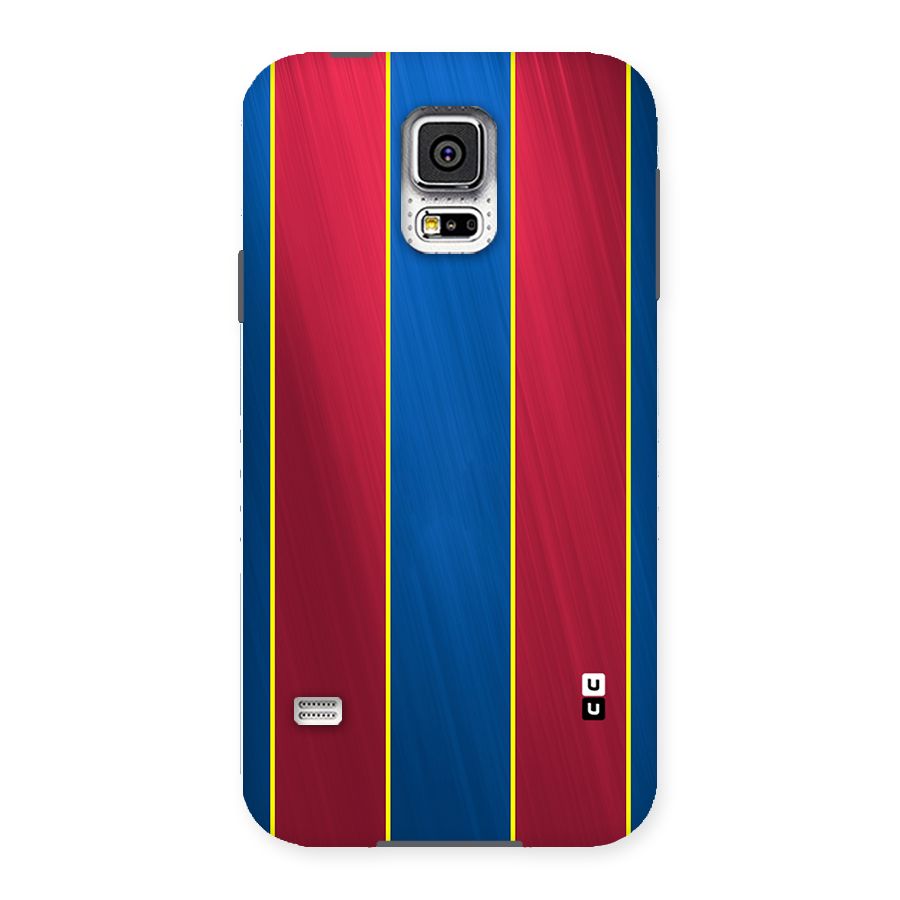 Premium Vertical Stripes Back Case for Samsung Galaxy S5