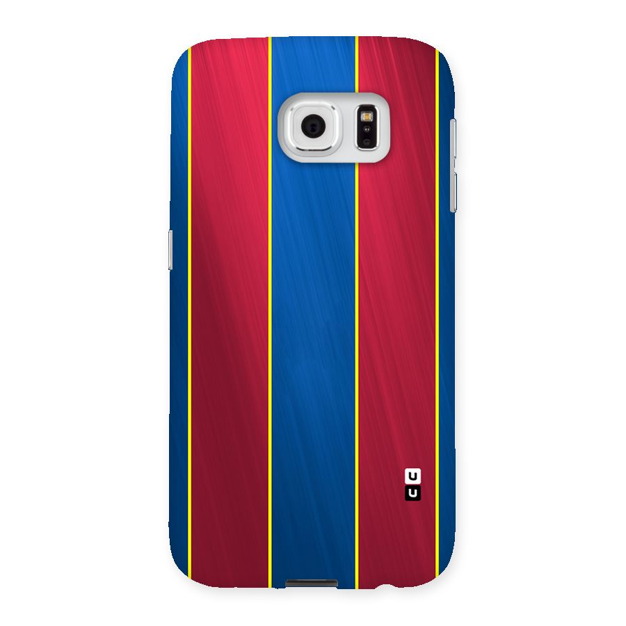 Premium Vertical Stripes Back Case for Samsung Galaxy S6