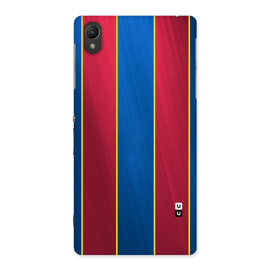 Premium Vertical Stripes Back Case for Sony Xperia Z2