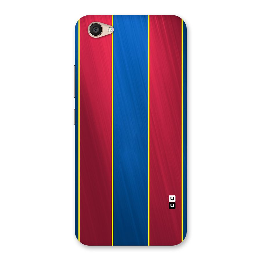 Premium Vertical Stripes Back Case for Vivo V5 Plus