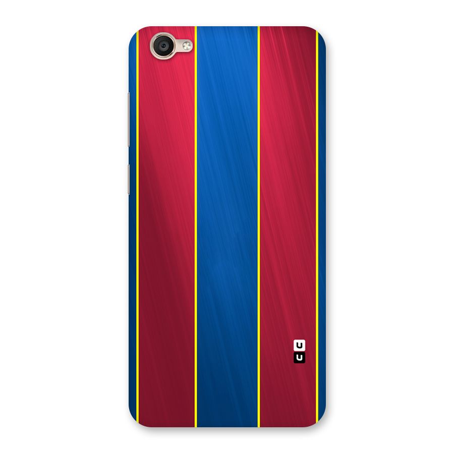 Premium Vertical Stripes Back Case for Vivo Y55s