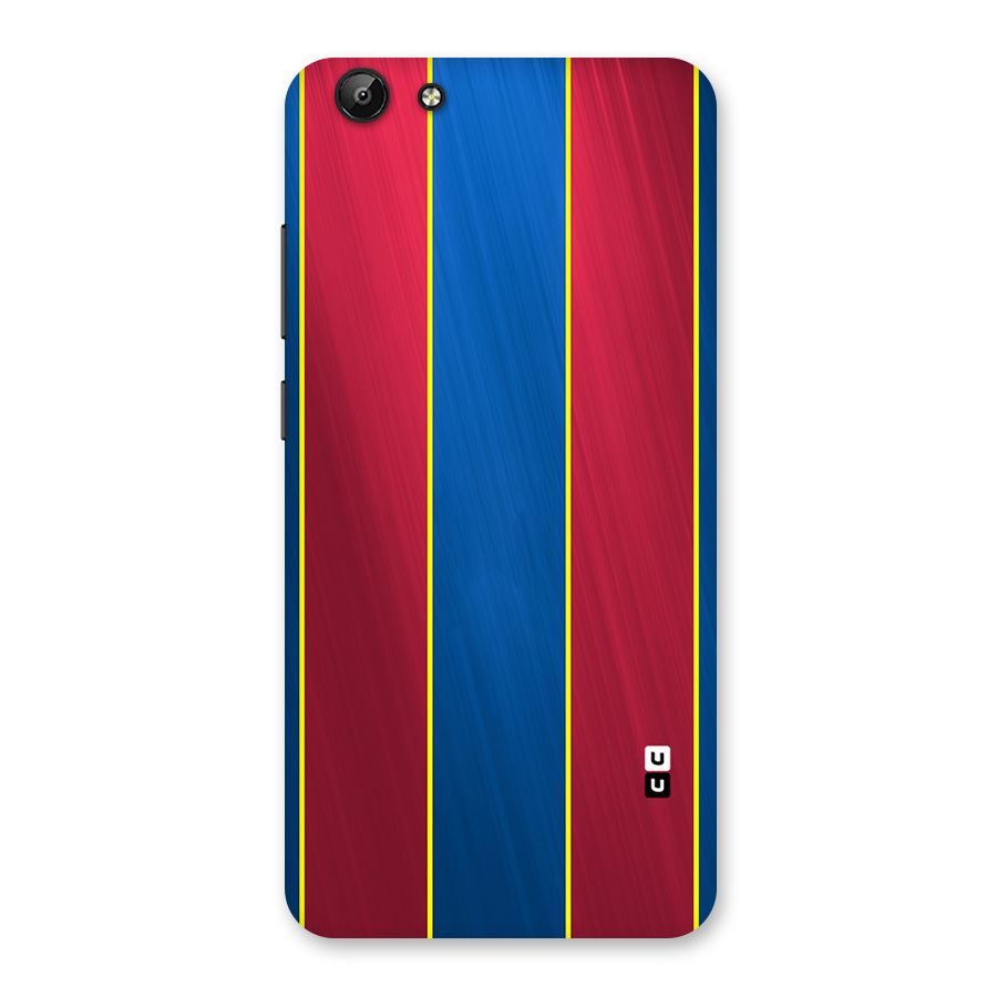 Premium Vertical Stripes Back Case for Vivo Y69