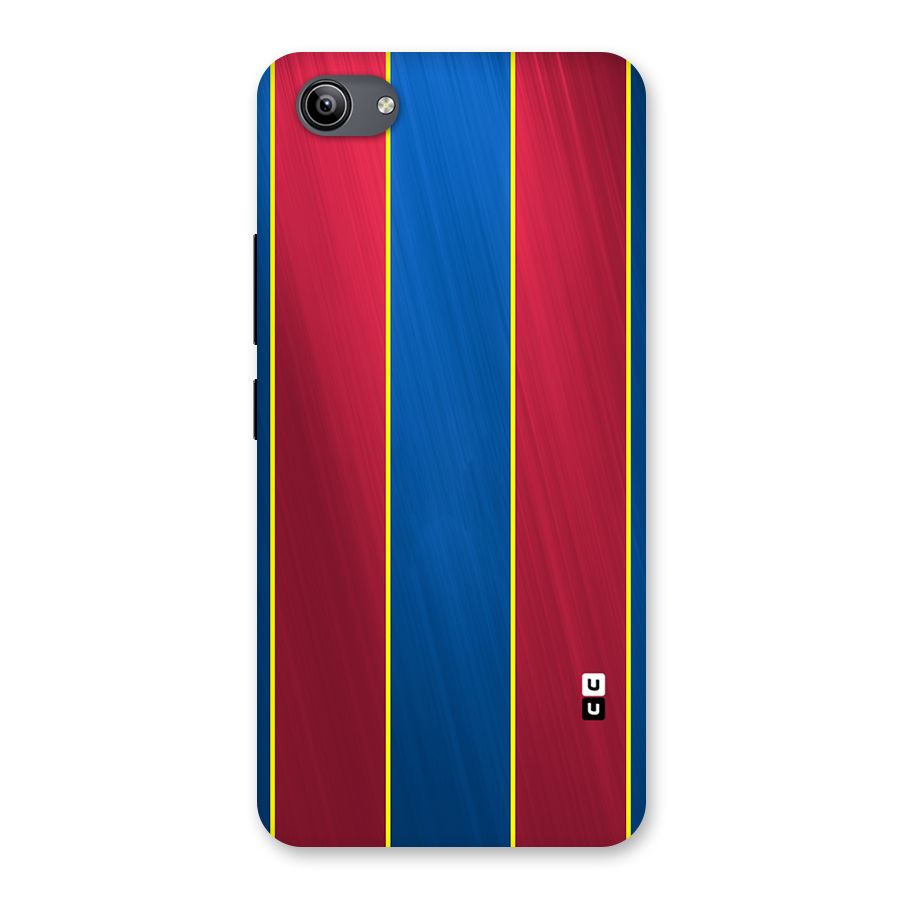 Premium Vertical Stripes Back Case for Vivo Y81i
