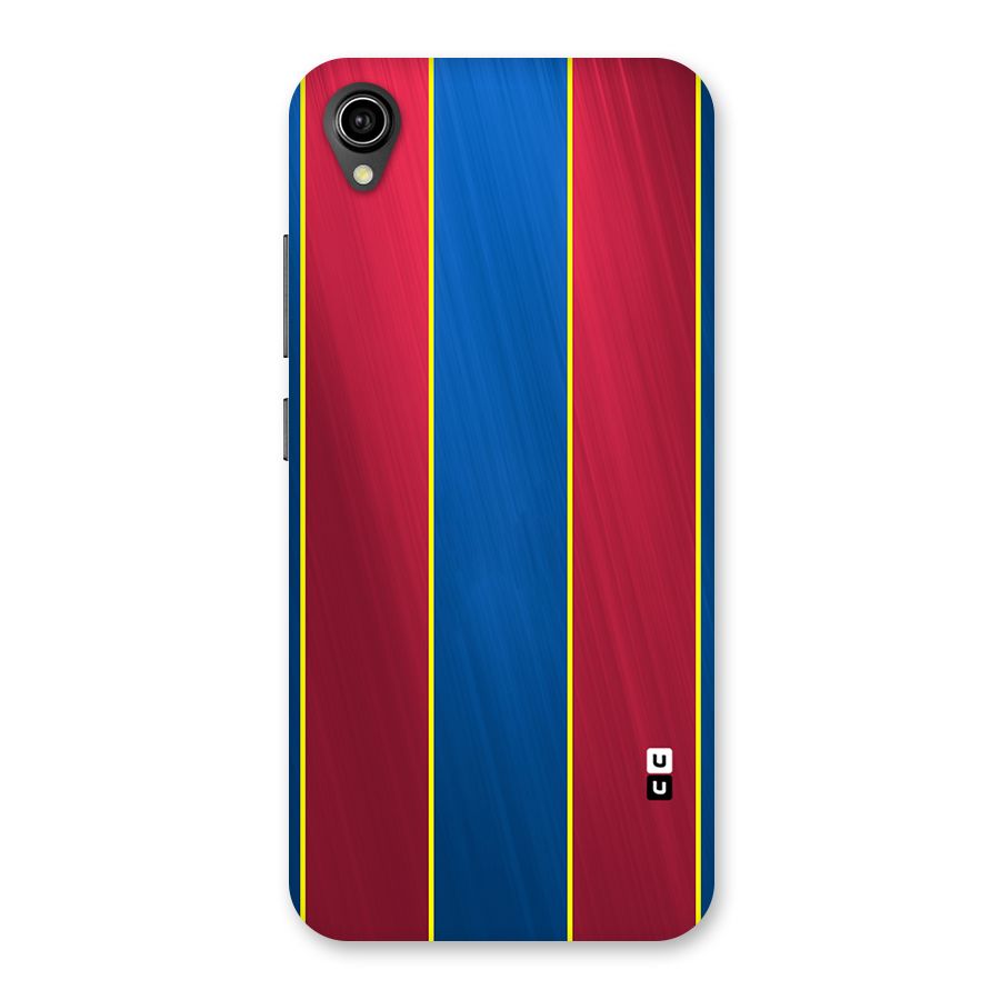 Premium Vertical Stripes Back Case for Vivo Y90