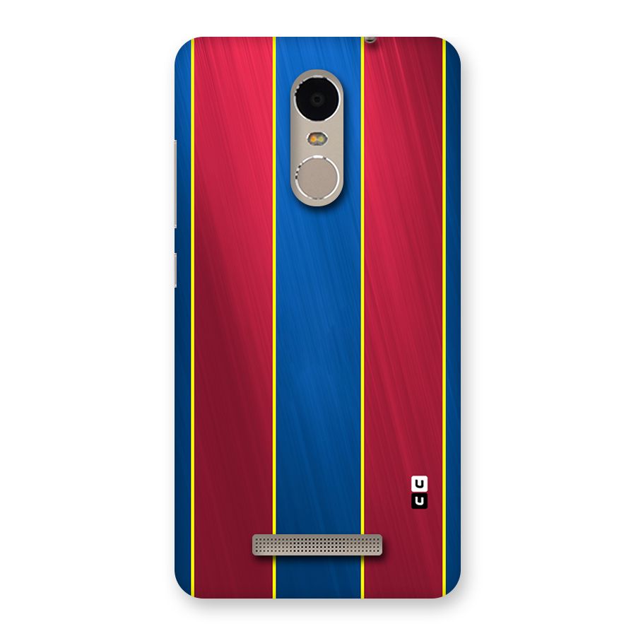 Premium Vertical Stripes Back Case for Xiaomi Redmi Note 3