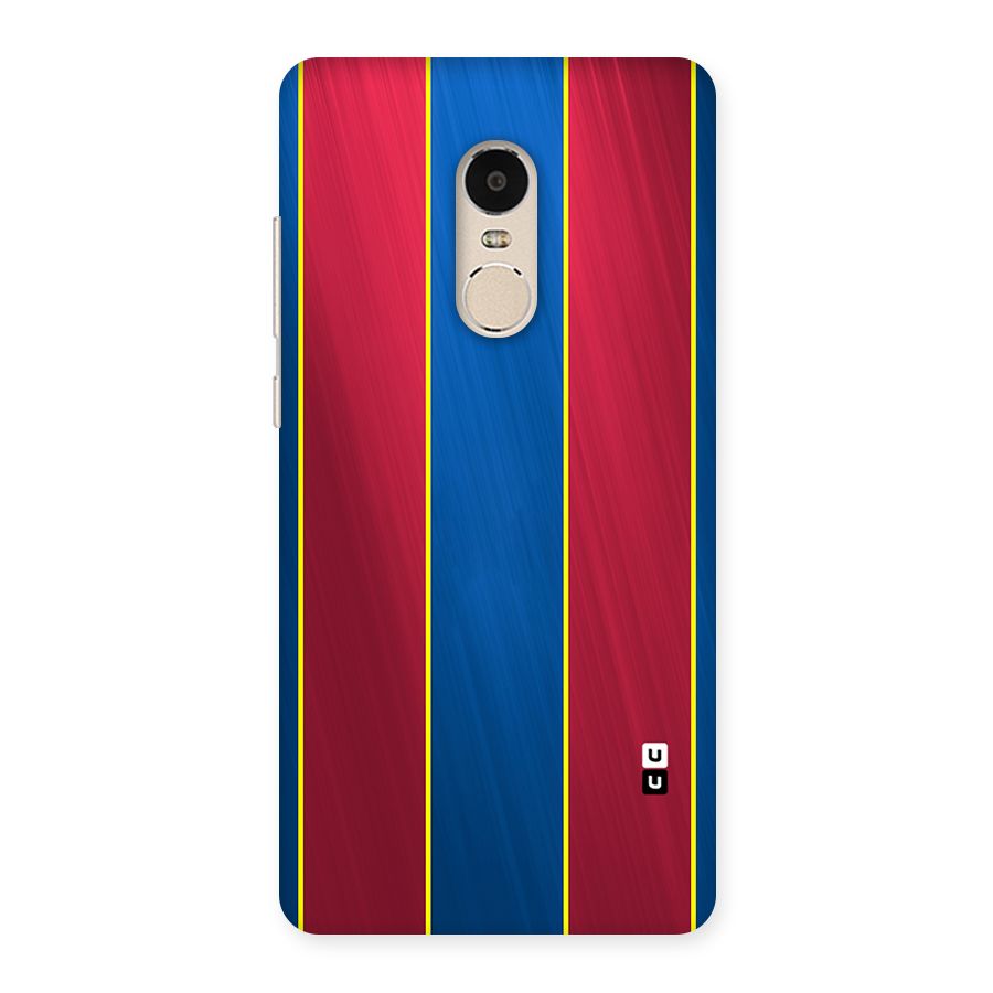 Premium Vertical Stripes Back Case for Xiaomi Redmi Note 4