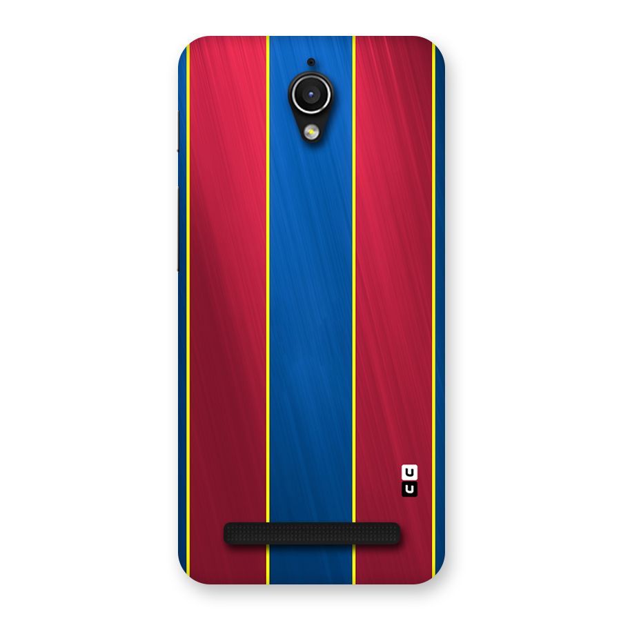 Premium Vertical Stripes Back Case for Zenfone Go