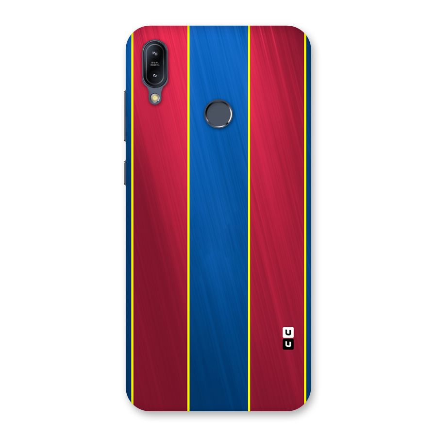 Premium Vertical Stripes Back Case for Zenfone Max M2