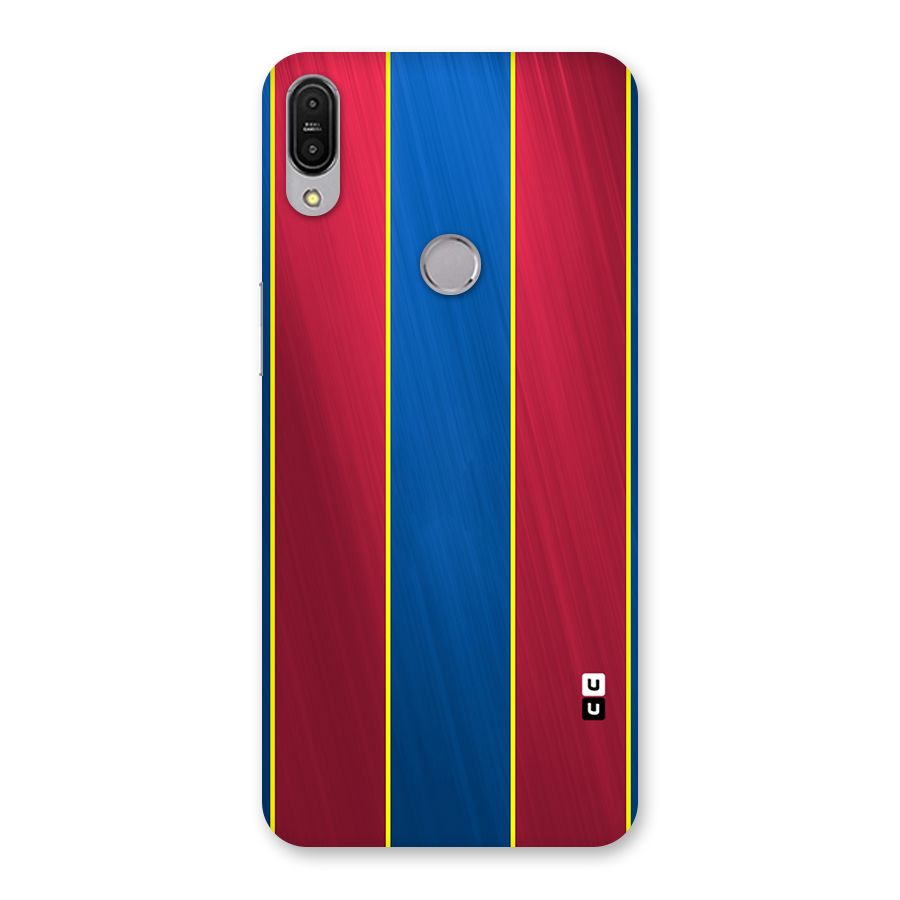 Premium Vertical Stripes Back Case for Zenfone Max Pro M1