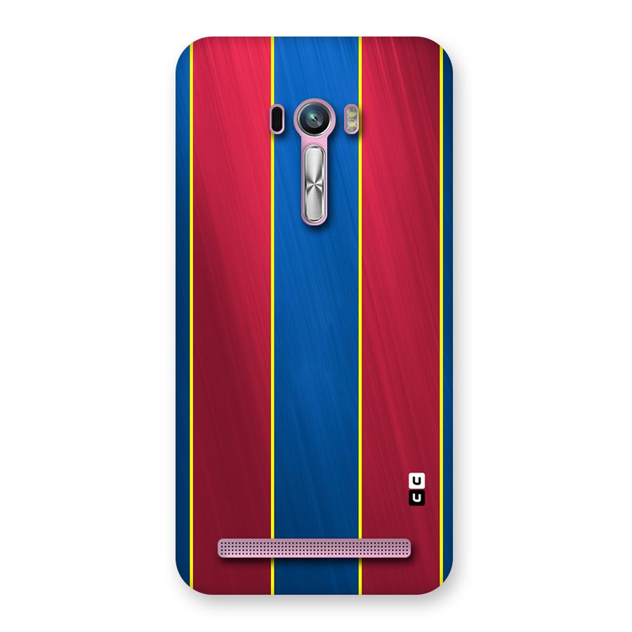 Premium Vertical Stripes Back Case for Zenfone Selfie