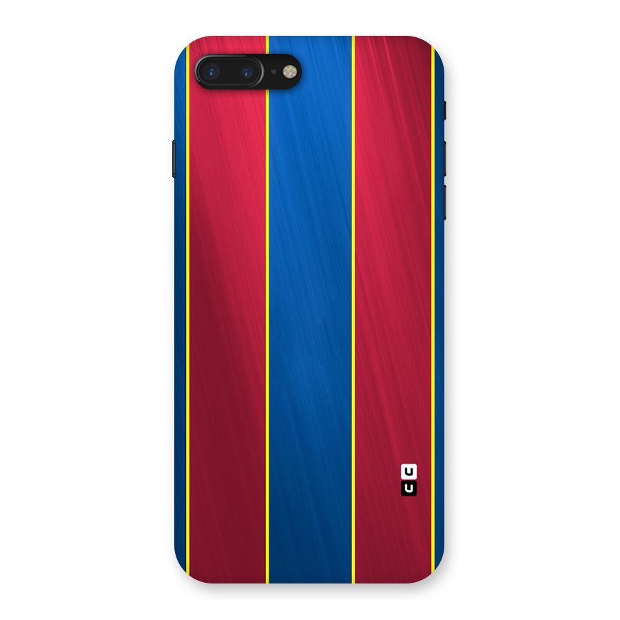 Premium Vertical Stripes Back Case for iPhone 7 Plus