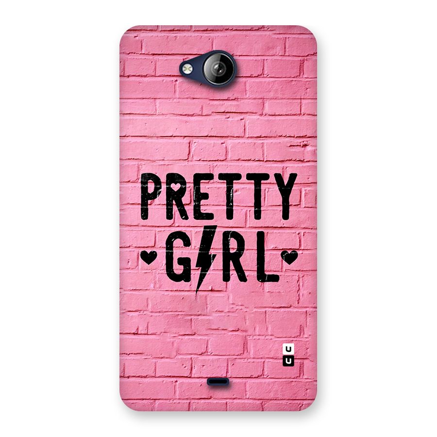 Pretty Girl Wall Back Case for Canvas Play Q355