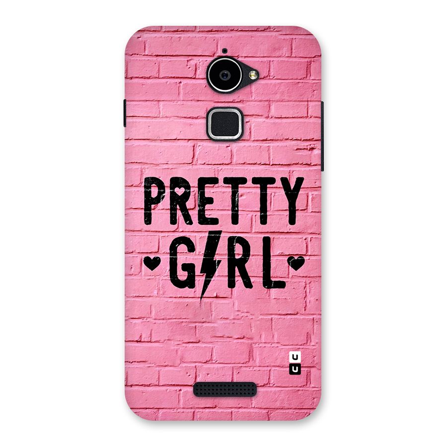 Pretty Girl Wall Back Case for Coolpad Note 3 Lite