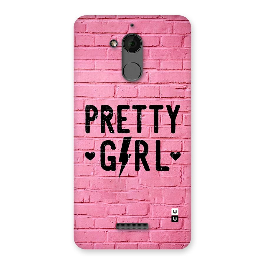 Pretty Girl Wall Back Case for Coolpad Note 5