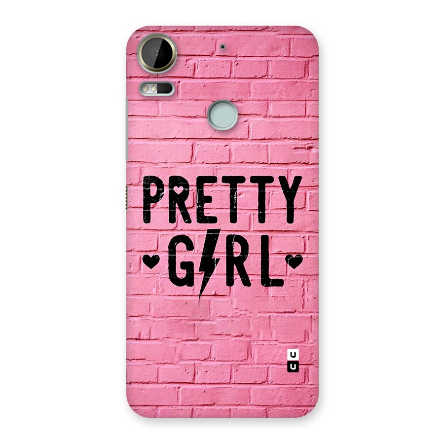 Pretty Girl Wall Back Case for Desire 10 Pro