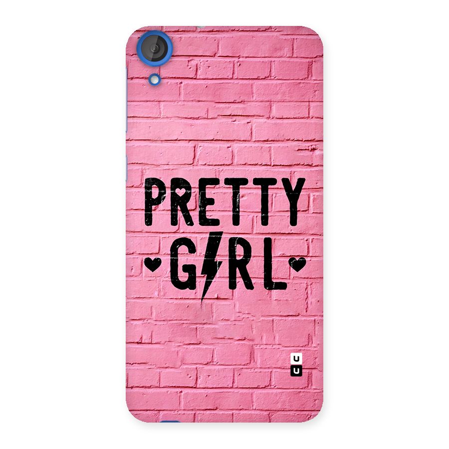 Pretty Girl Wall Back Case for Desire 820