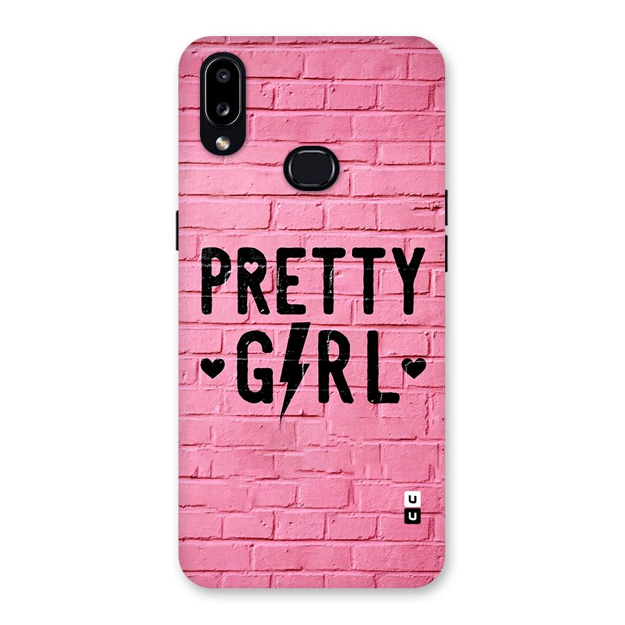 Pretty Girl Wall Back Case for Galaxy A10s